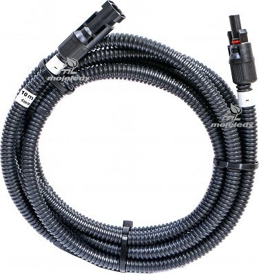 Mojeledy Przedłużacz - solarny zakuty MC4 peszel UV 10m