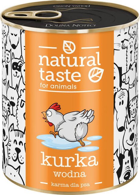 Mokra karma dla psa Natural Taste Kurka Wodna danie z kurczaka 800 g