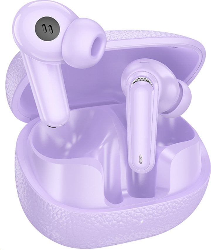 HOCO słuchawki bezprzewodowe bluetooth TWS EQ23 fioletowe