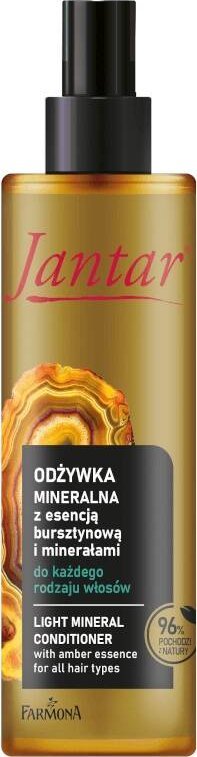 Farmona Farmona Jantar odżywka mineralna z esencją bursztynową i minerałami do każdego rodzaju włosów 200ml
