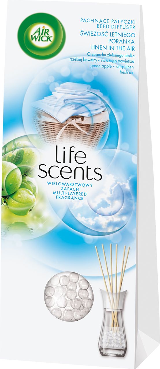Air Wick Air Wick Pachnące Patyczki Świeżość Letniego Poranka 30 ml