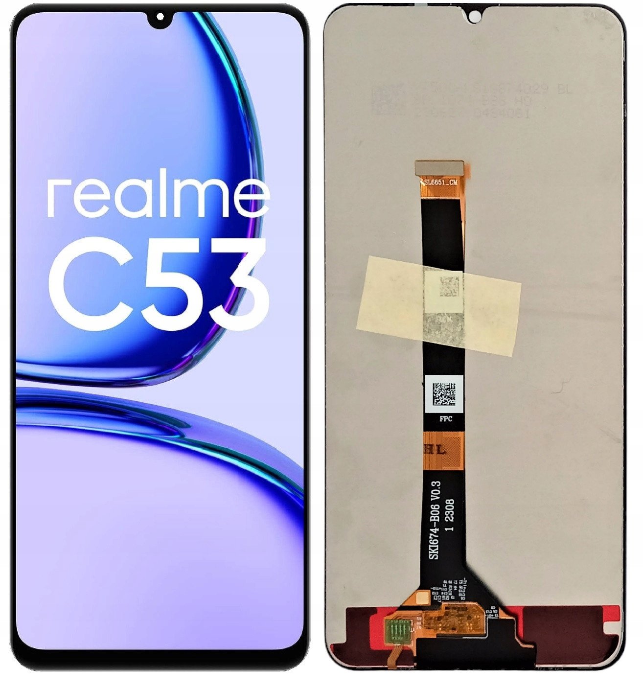 WYŚWIETLACZ EKRAN LCD DO REALME C53