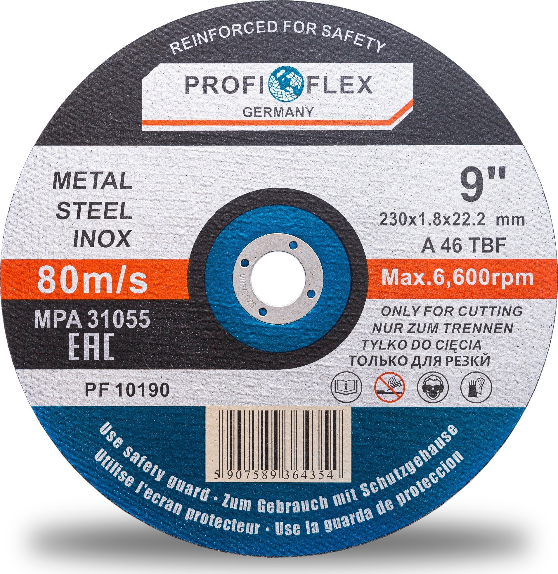 Silver Tarcza do metalu Profi-Flex 230×22,2mm 1,8mm (10190)