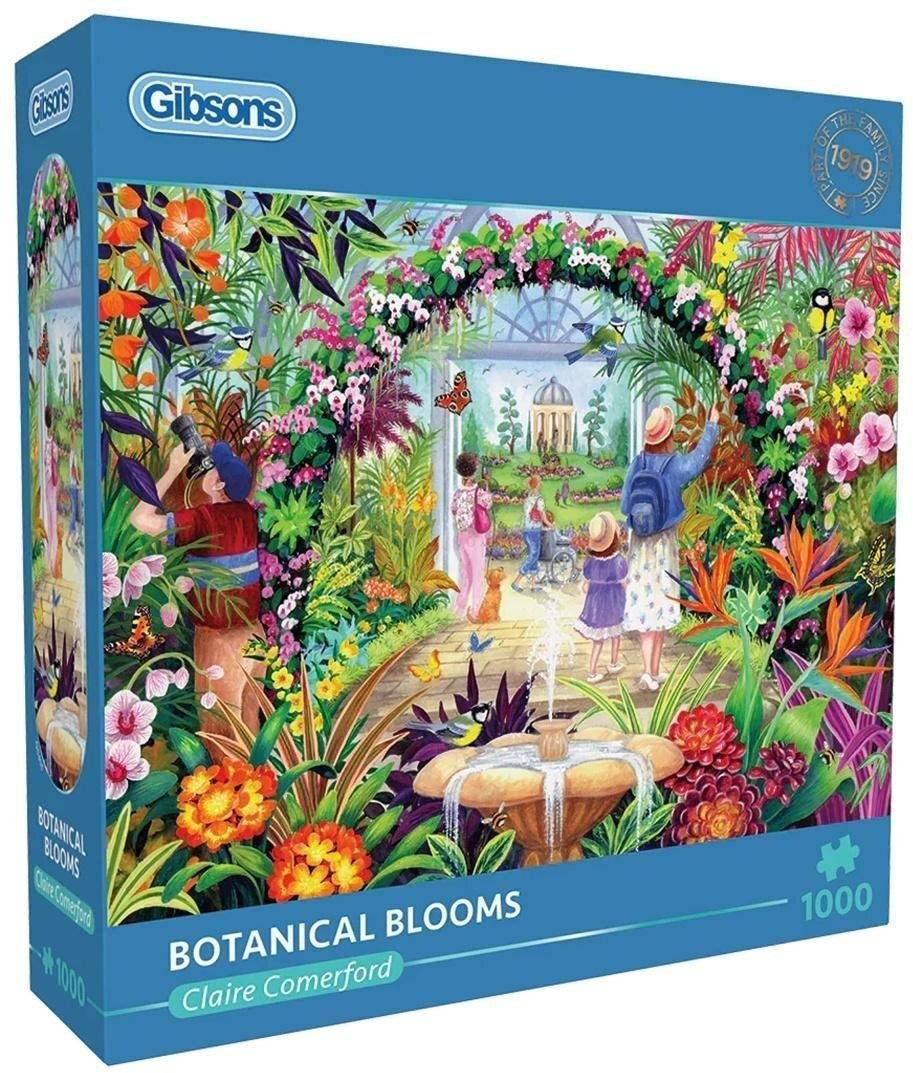 Puzzle 1000 Kwiaty botaniczne