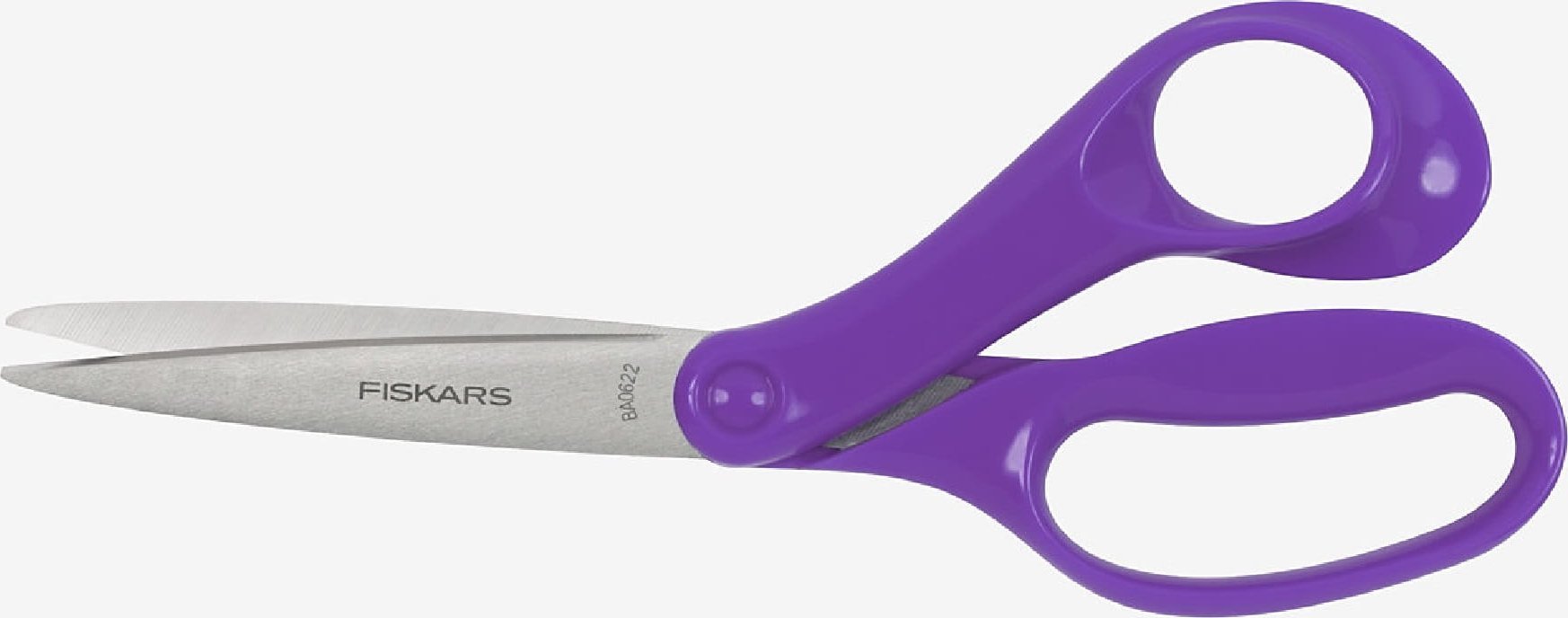 FISKARS Nożyczki uniwersalne TEEN ergo 20cm szkolne biurowe fiolet 1067865