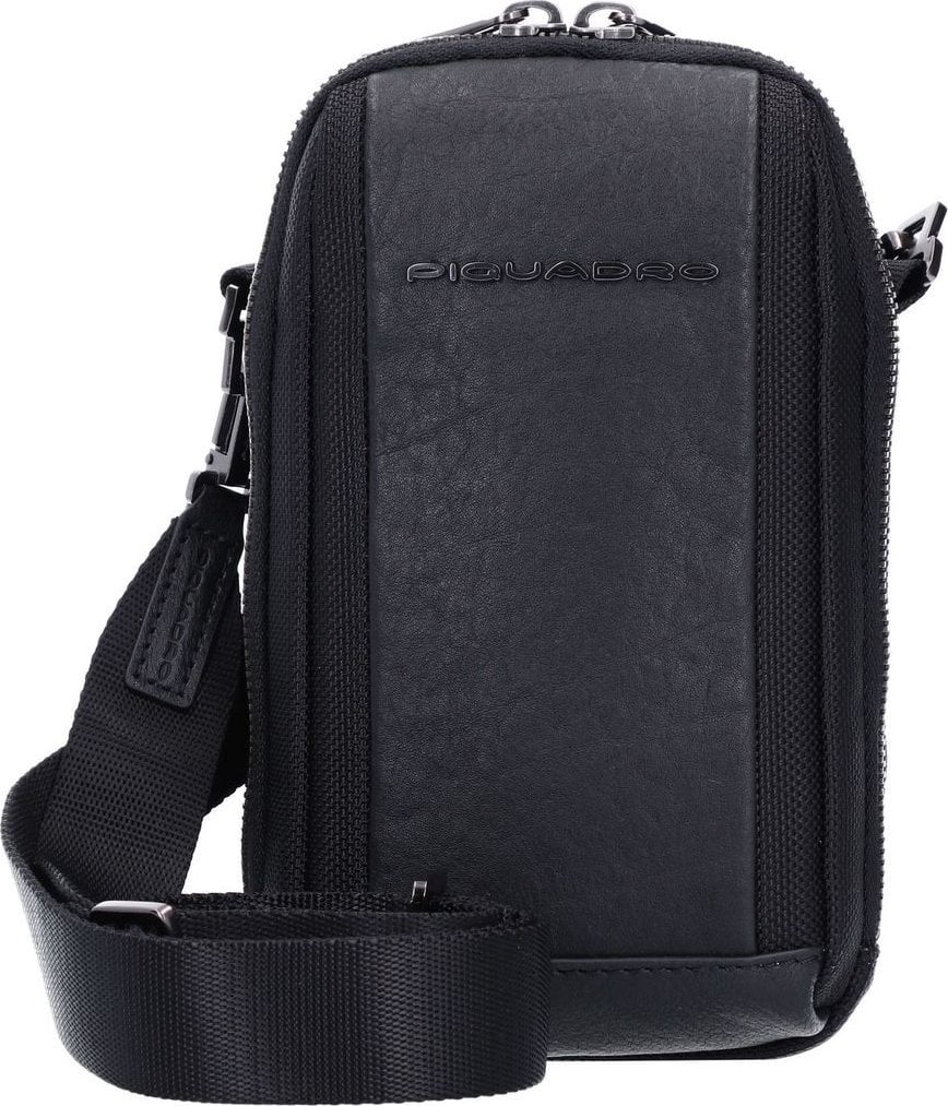 Piquadro Piquadro, Brief 2, Recycled Fabric, Crossbody Bag, Black, CA5485BR2, For Men For Men