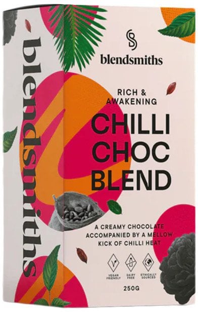 Chilli hot chocolate Blendsmiths, 250 g