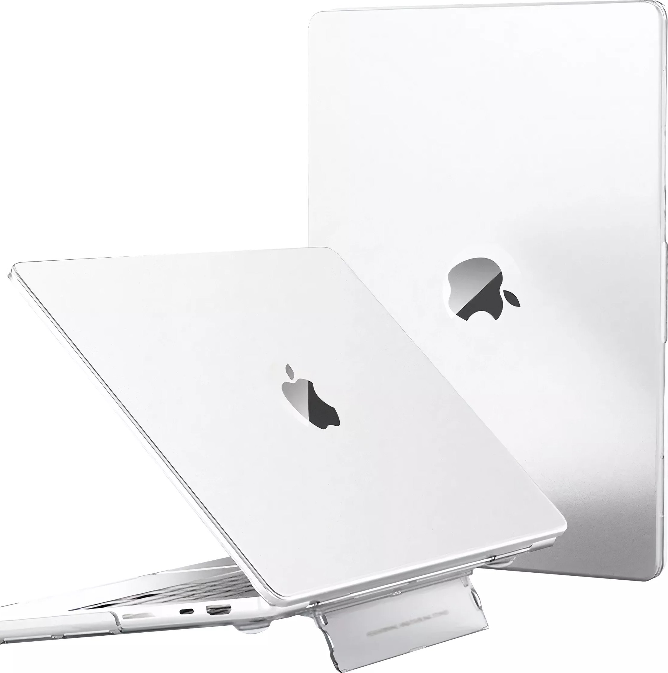 Etui Alogy Etui matowe z podstawką Alogy ProStand obudowa do MacBook Air 13.3" (A1932/A2179/A2337) Przezroczyste