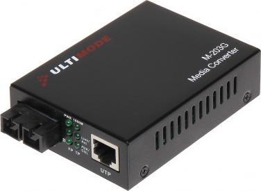 Konwerter światłowodowy Ultimode MEDIA KONWERTER JEDNOMODOWY M-203G ULTIMODE