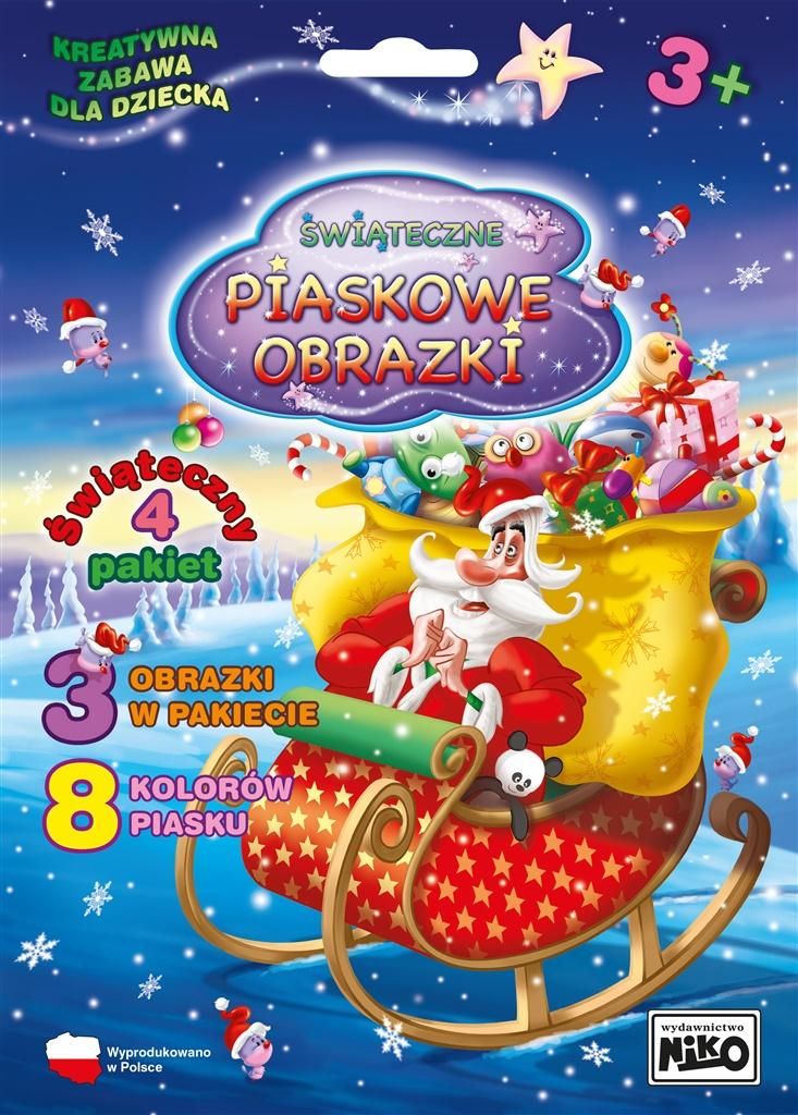 Niko Piaskowe Obrazki Świąteczne Pakiet Nr 4