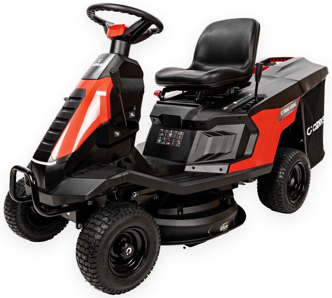 Traktorek Cedrus C-Trac 65Hc Traktorek Ogrodowy Rider Traktor Kosiarka Samojezdna Spalinowa Do Trawy Hydrostat Loncin Lc1P75F 7 Km 65 Cm -