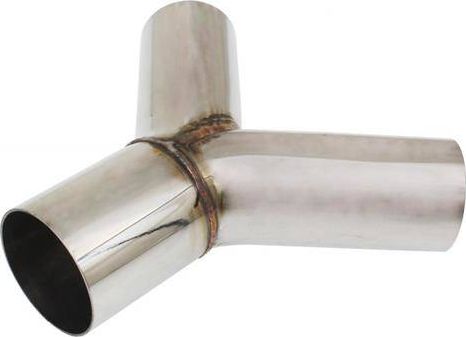 TurboWorks Trójnik wydechu 90st 51/60mm 304SS