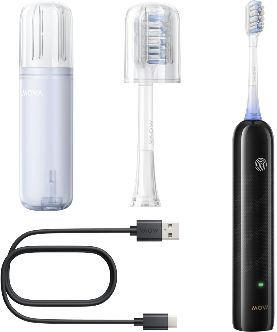 Elektryczna Szczoteczka do Zębów MOVA Fresh by Dreame Czarna Wybielanie FDA