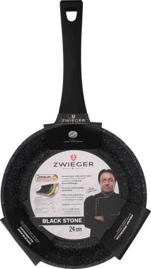 Patelnia Zwieger Black Stone 24cm