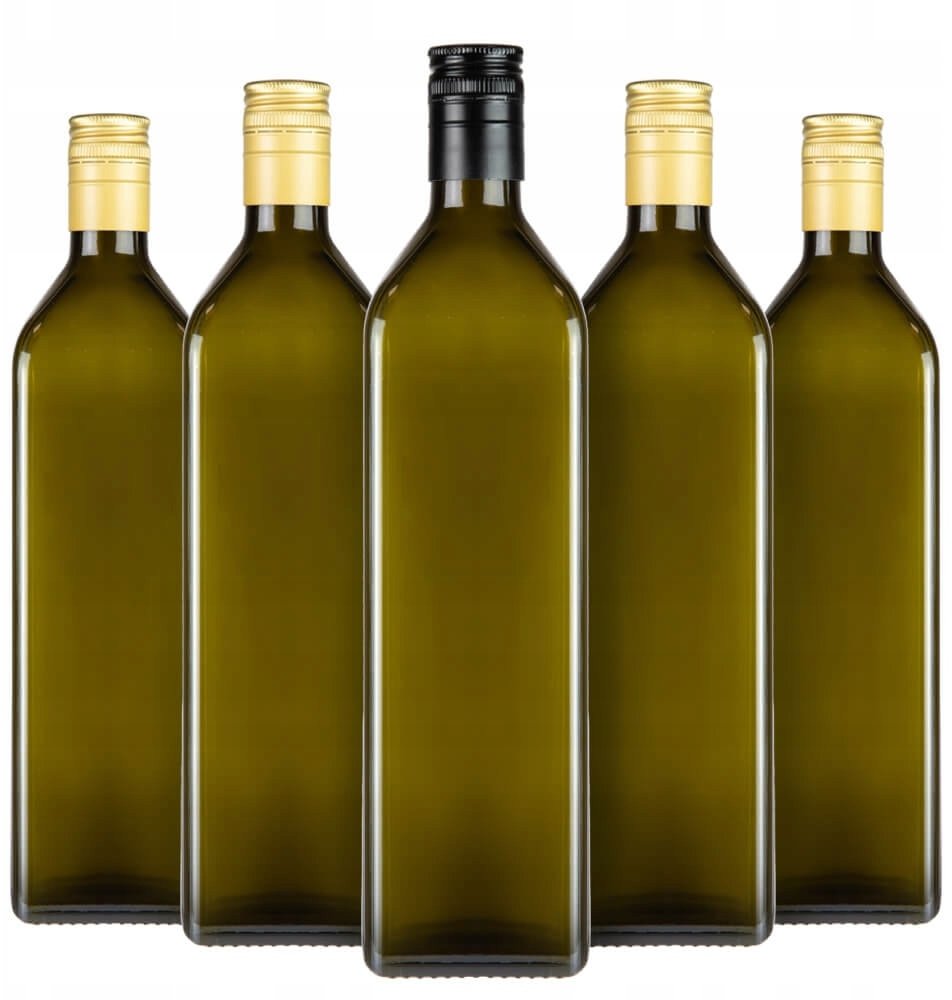40x Butelki MARASCA OLIWKOWA 1L na oliwę nalewki