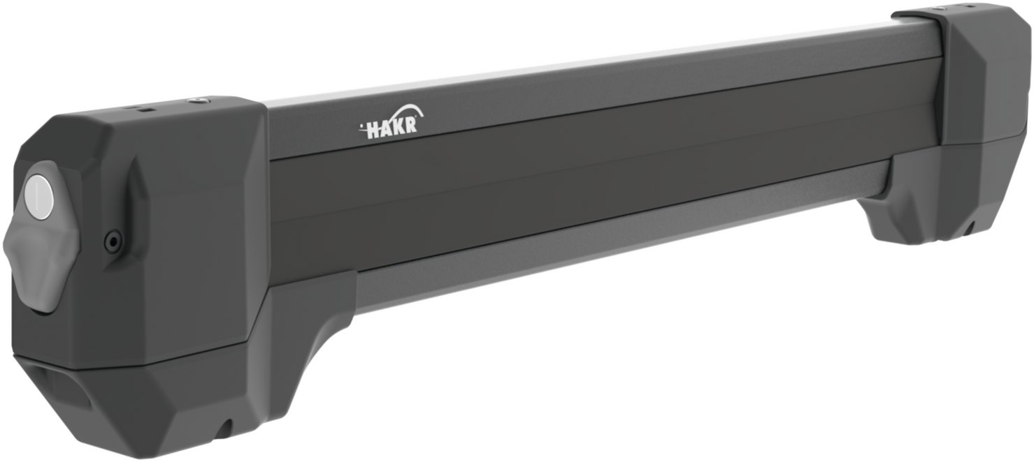 HAKR Aluminiowy uchwyt na 4 pary nart czarny Bagażnik HR-5540 Uniwersalny