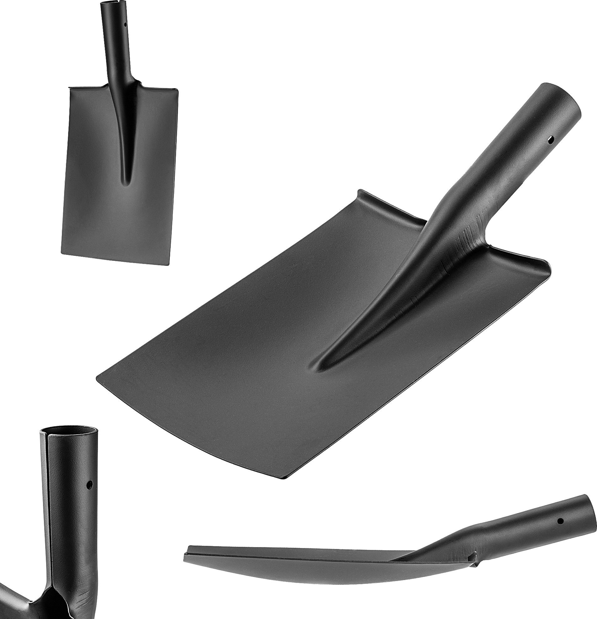 Kadax KADAX Szpadel Prosty sztychówka Ostry Łopata Ogrodowa Bez Trzonka mocny 20 cm