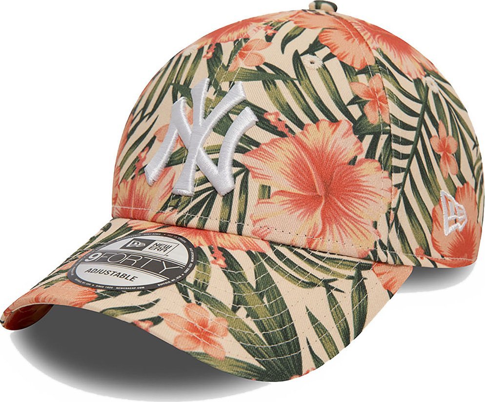 New Era Czapka z daszkiem NEW ERA Damska Tropical Beżowa 9FORTY