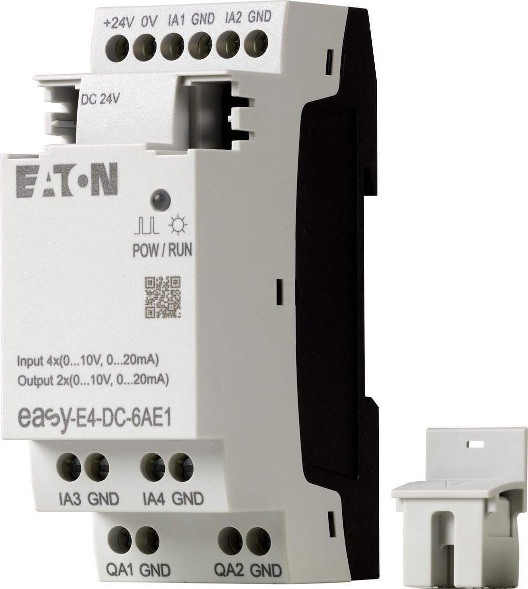 Eaton EASYE4,ROZ.24VDC,4AI,2AO(0/4-20MA/0-10V)