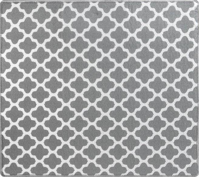 Bisk MATA KUCHENNA Z MIKROFIBRY MAROKO SZARY BISK