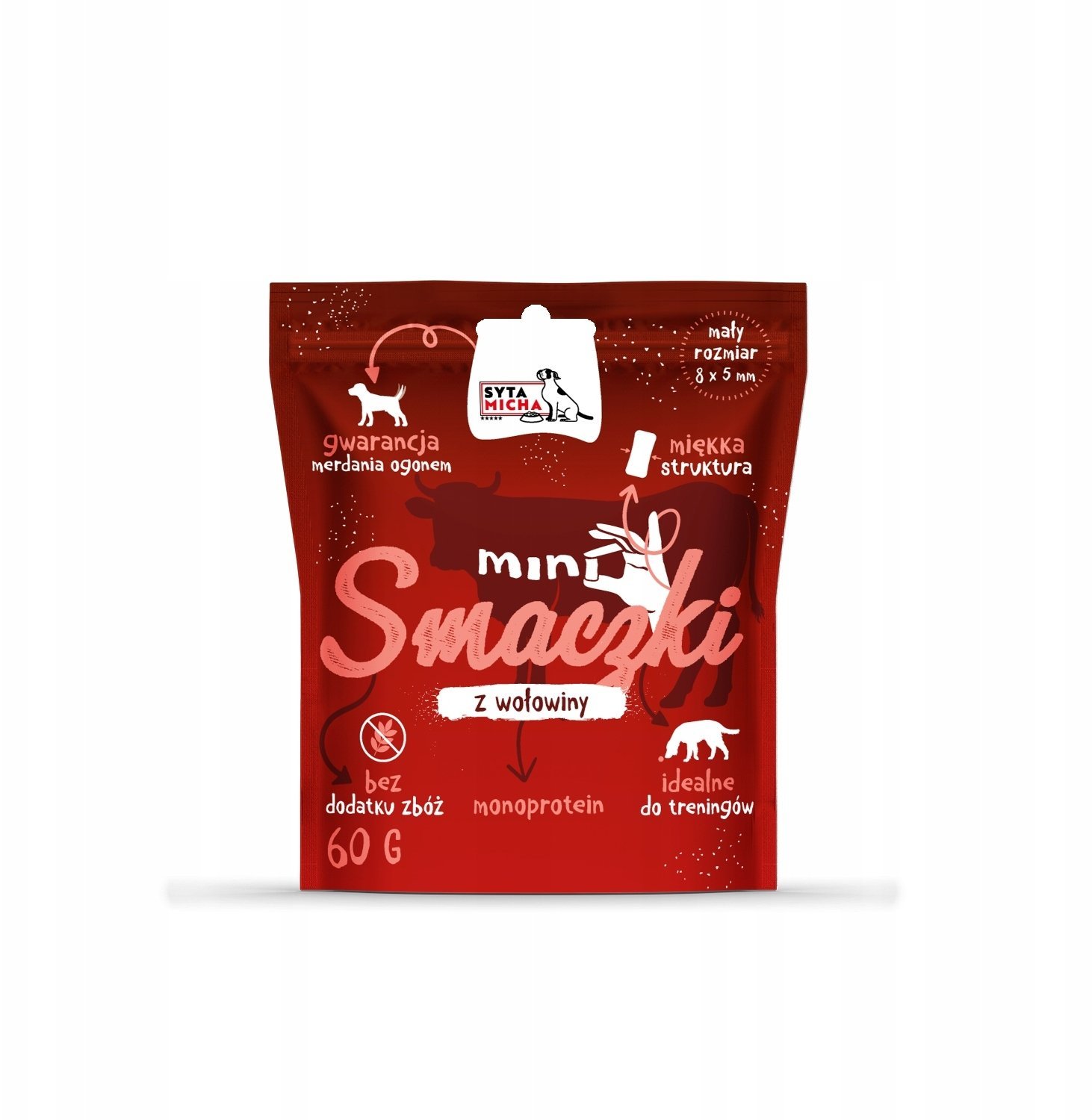 MINI Smaczki z wołowiny 60g