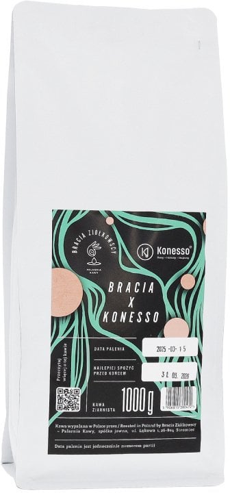 Kawa ziarnista Bracia Ziółkowscy Kawa ziarnista x Konesso Espresso Blend 1kg
