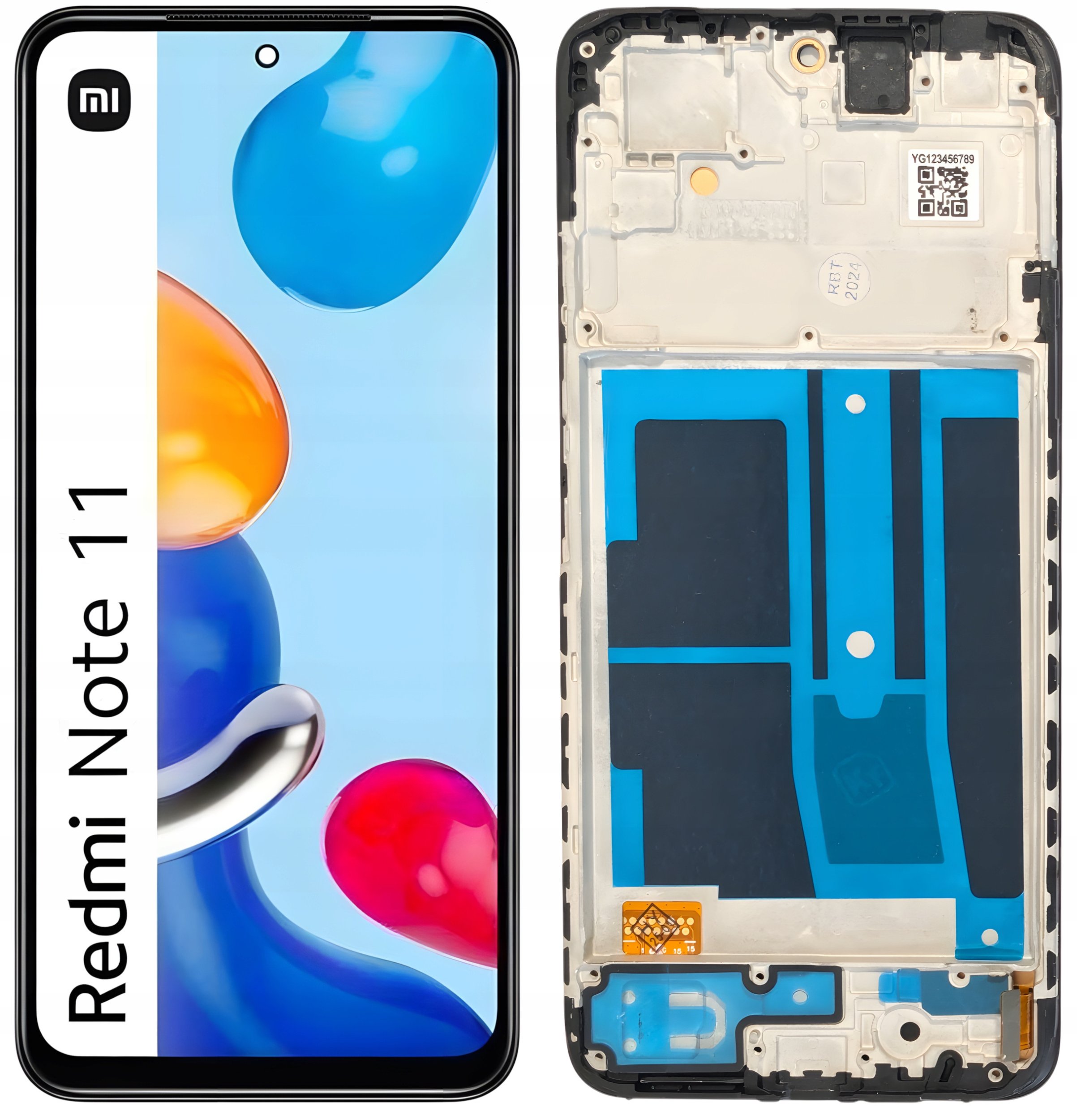 WYŚWIETLACZ EKRAN LCD DO XIAOMI REDMI NOTE 11 INCELL RAMKA 2201117TG