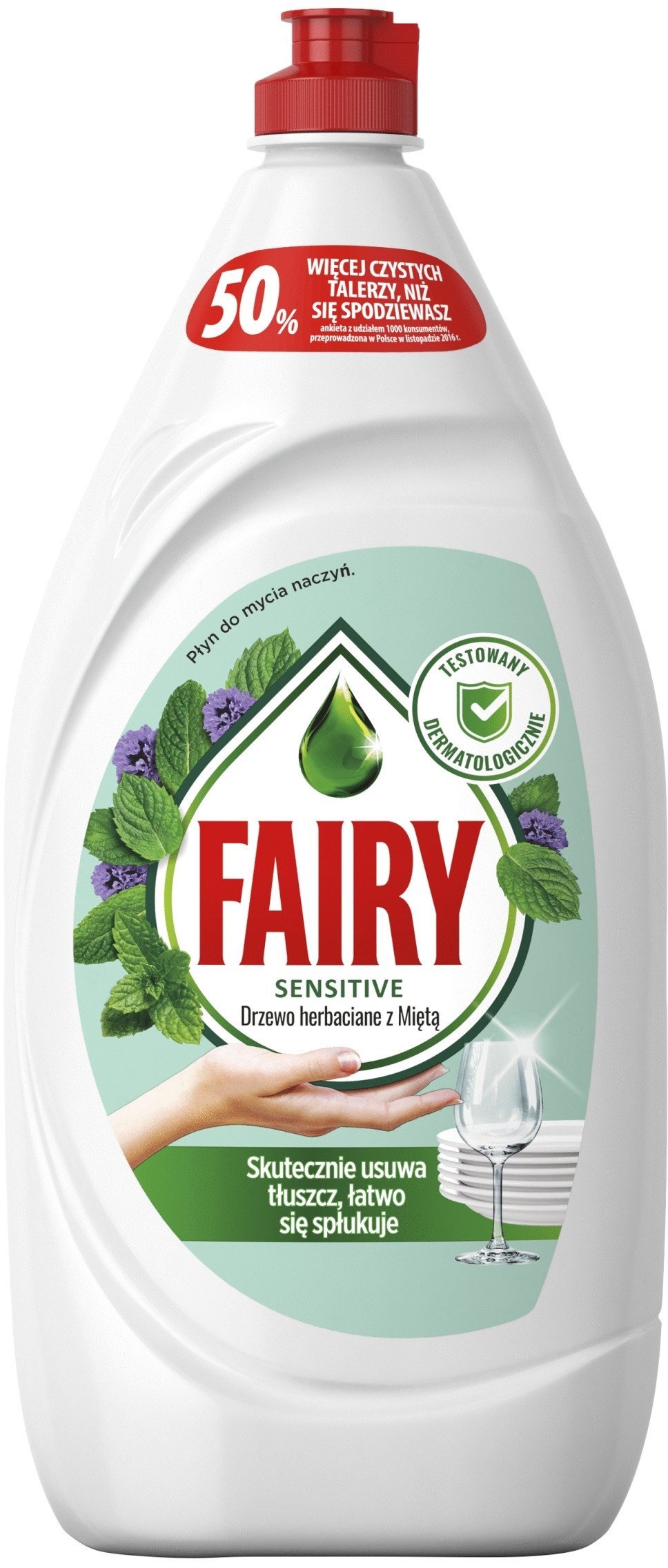 Fairy indų plovimo skystis Tea Tree & Mint, 2700 ml