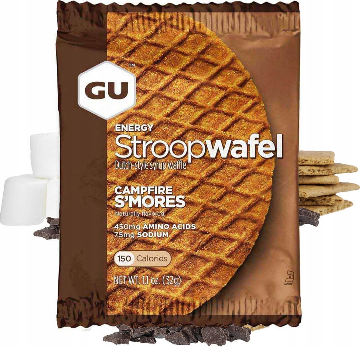GU Energy Stroopwaffle Campfire S'mores (24/11)