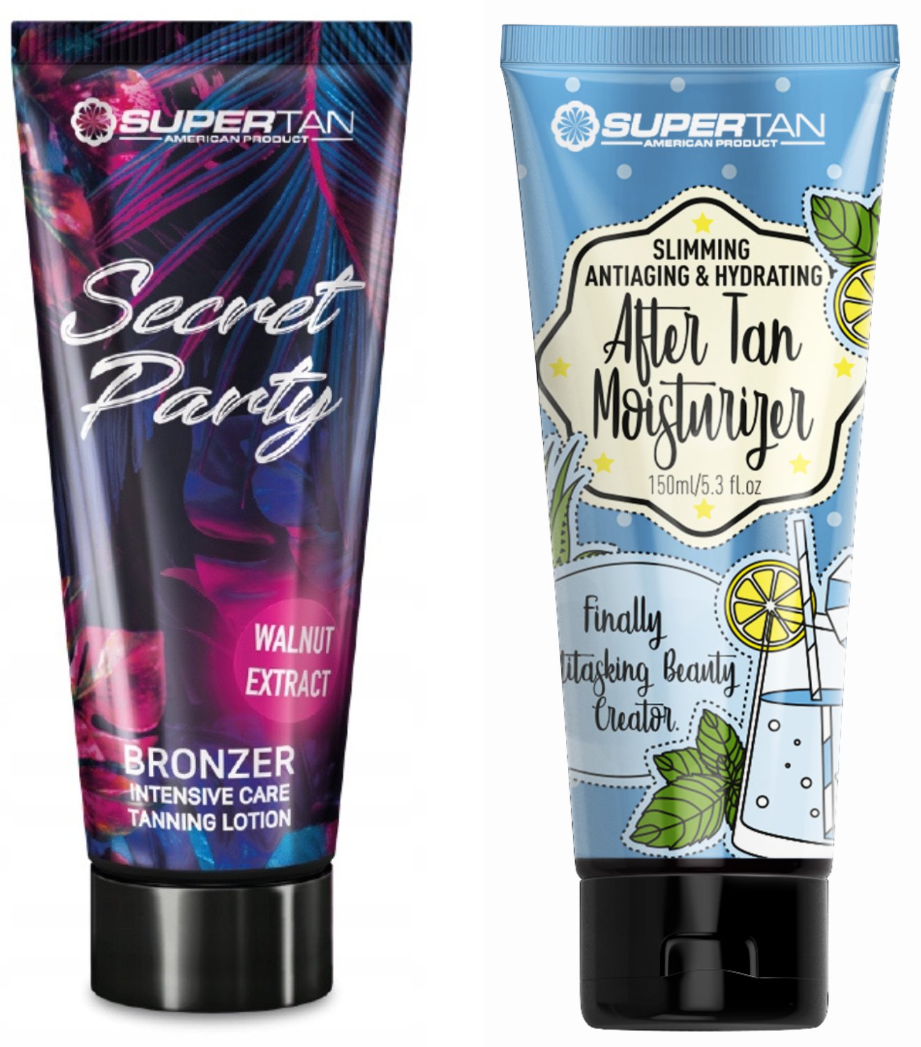 Supertan California Secret Party + After Tan Po Opalaniu Gratis