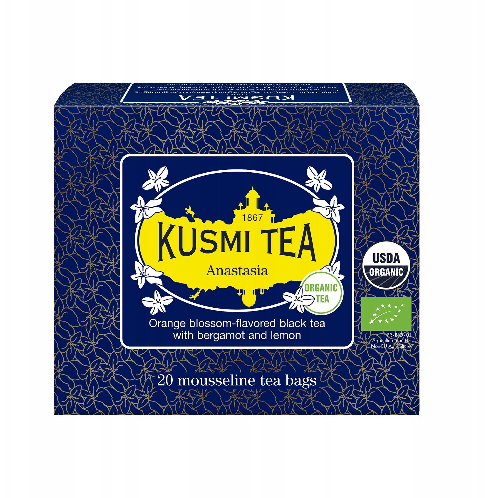 Kusmi Tea Herbata czarna Anastasia Bio 20 saszetek