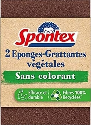 Spontex Scheuerschwamm Pure Power 2 Stück