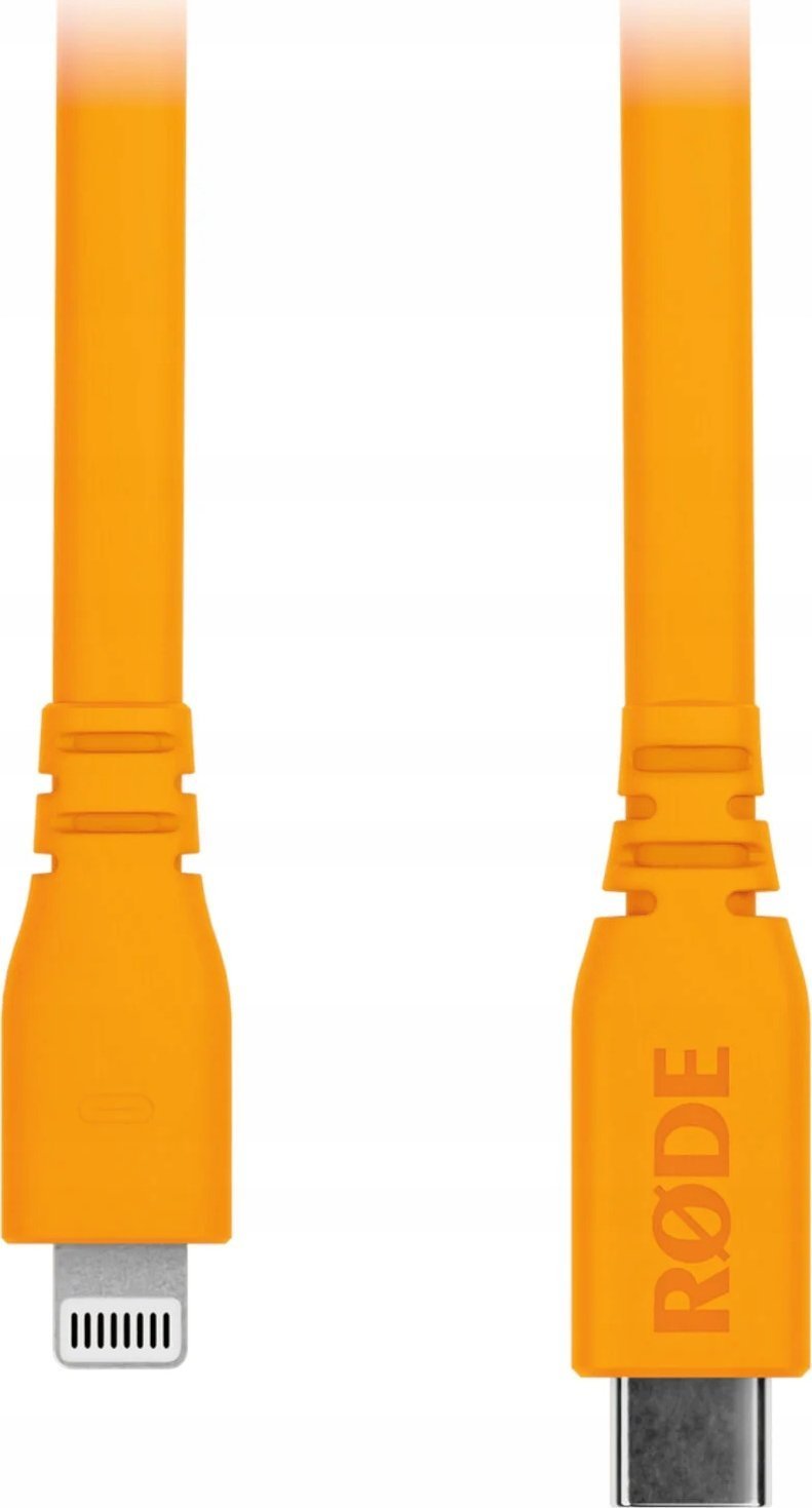 Kabel USB Rode USB-C - Lightning 1.5 m Pomarańczowy (85189000)