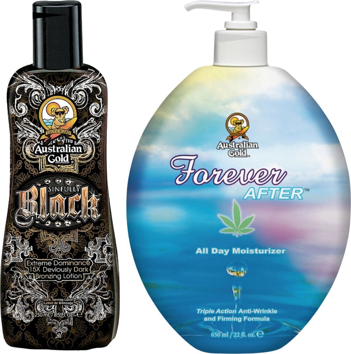 Australian Gold Australian Gold Sinfully Black + Forever After Po Opalaniu