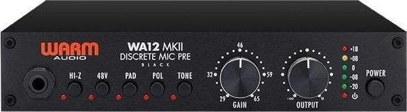 WARM AUDIO Warm Audio WA12 MKII Black - Preamp Mikrofonowy