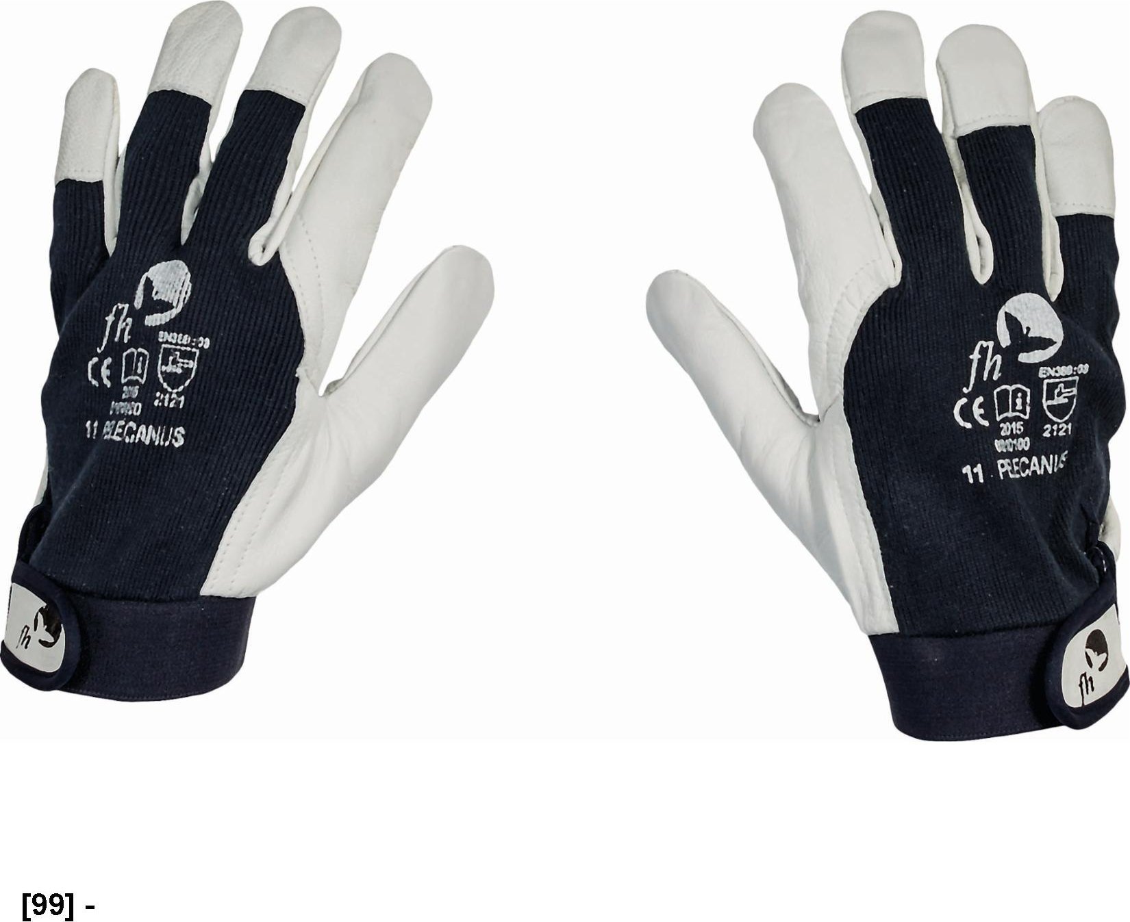 CERVA PELECANUS - rękawica ochronna Z KOZIEJ SKÓRY 11