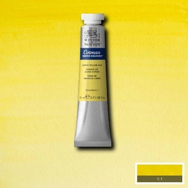 Cotman watercolour 21ml Lemon Yellow 346