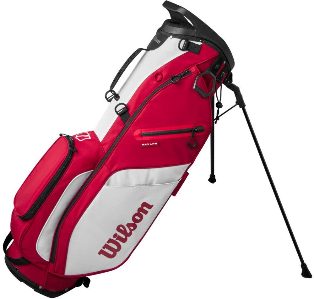 Torba golfowa Wilson eXo II Carry Red (z nóżkami)