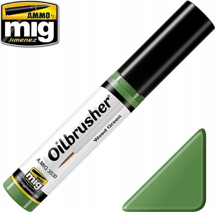 Vallejo Ammo: Oilbrusher - Weed Green (10 ml)