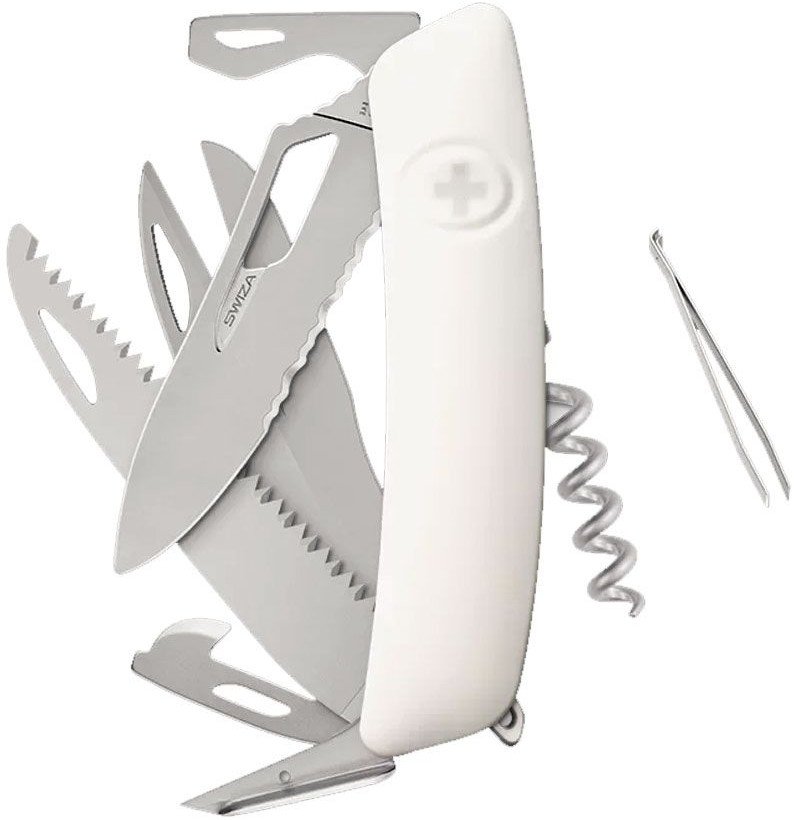 Swiza SH09TR AM SAW & SCISSORS WAVY EDGE White (KST.0136.1020)