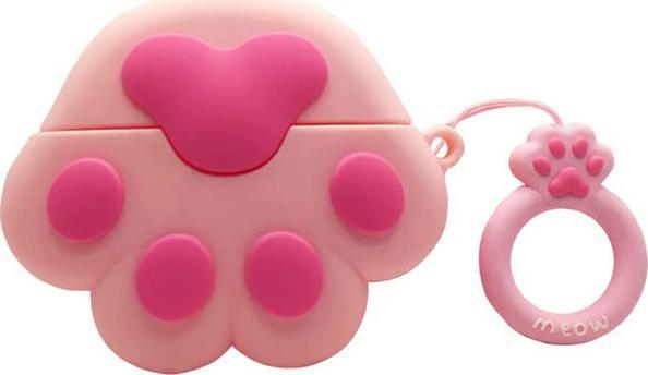 GEL ETUI AIRPODS PRO SŁUCHAWKI POKROWIEC KOTEK ŁAPKA