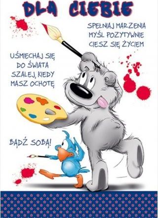 Stamp Karnet Happy B6 + koperta wzór nr 20