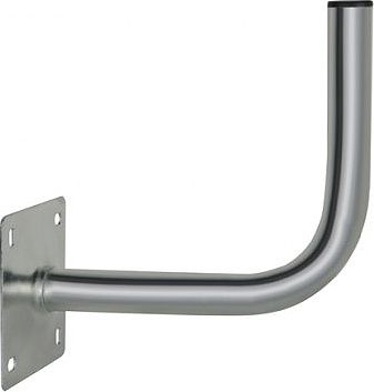 Blow Uchwyt maszt antenowy ścienny gięty z płytą czołową 38/300 cynkowany