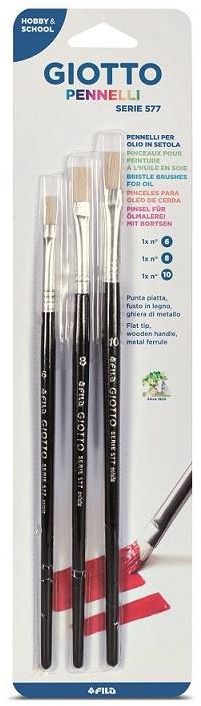 Giotto Pędzle 577 komplet 3 sztuki - 274000