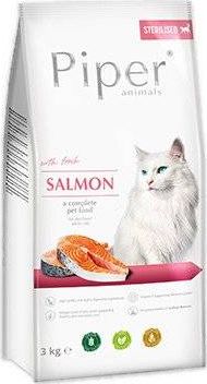 Dolina Noteci Piper Animals z łososiem dla kotów sterylizowanych 3kg