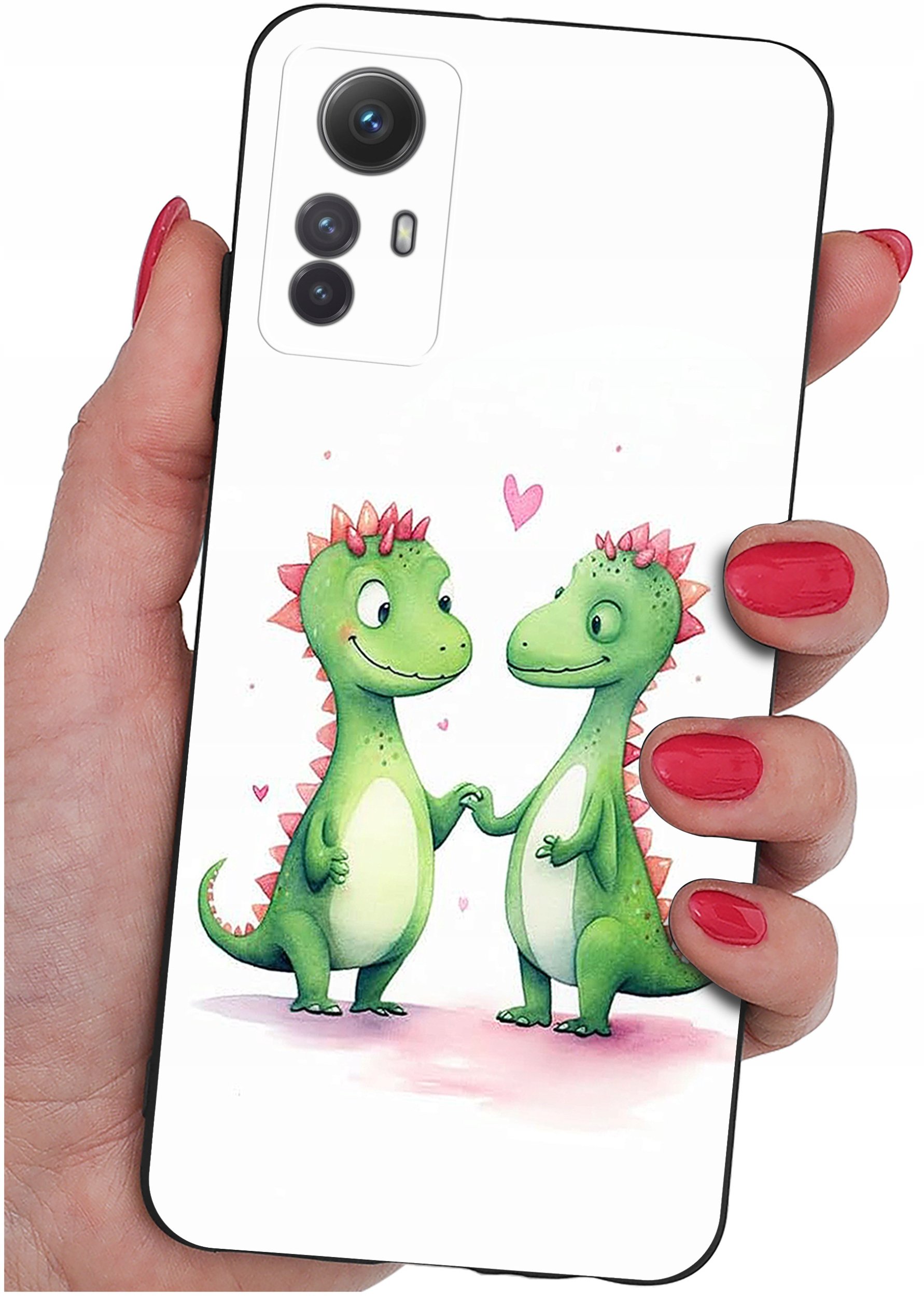 krainaGSM ETUI do Xiaomi Redmi Note 12S SILIKONOWE MATT CASE + SZKŁO 9H