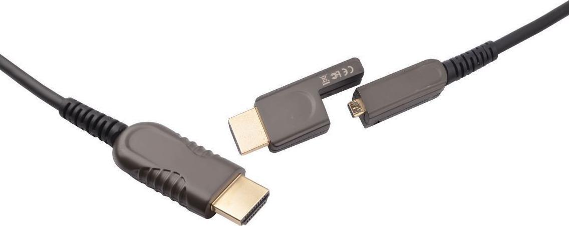 Kabel MicroConnect HDMI Micro - HDMI 50m czarny (HDM191950V2.0DOP)