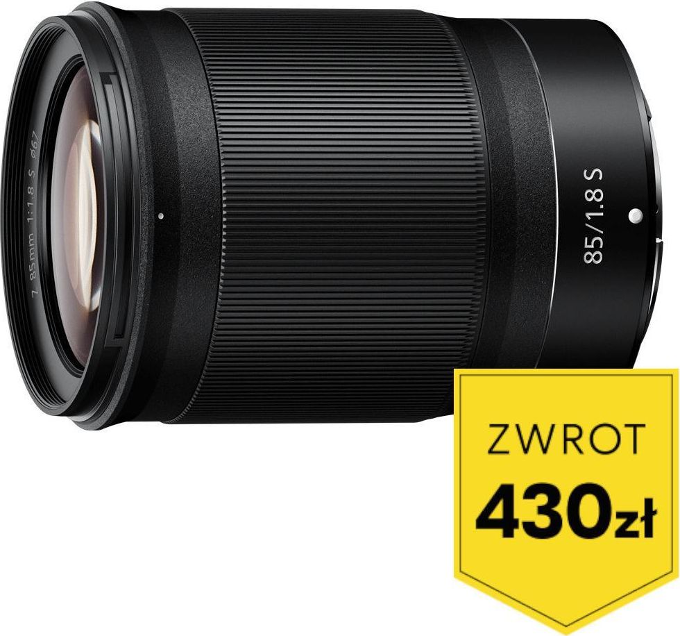 Obiektyw Nikon Obiektyw Do bezlusterkowców Nikon NIKKOR Z JMA301DA (85 mm; stałoogniskowy; 67 mm)