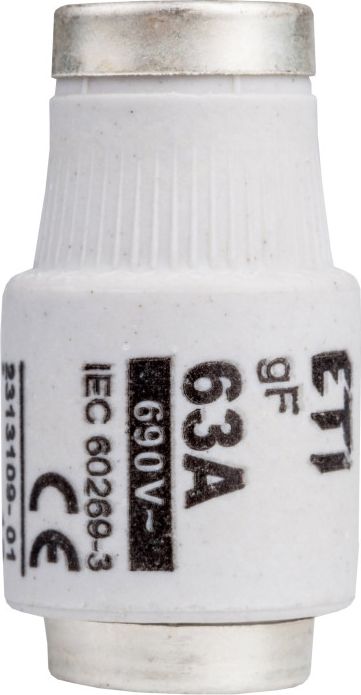 Eti-Polam Wkładka bezpiecznikowa 63A DIII gF / BiWts 690V E33 002313109