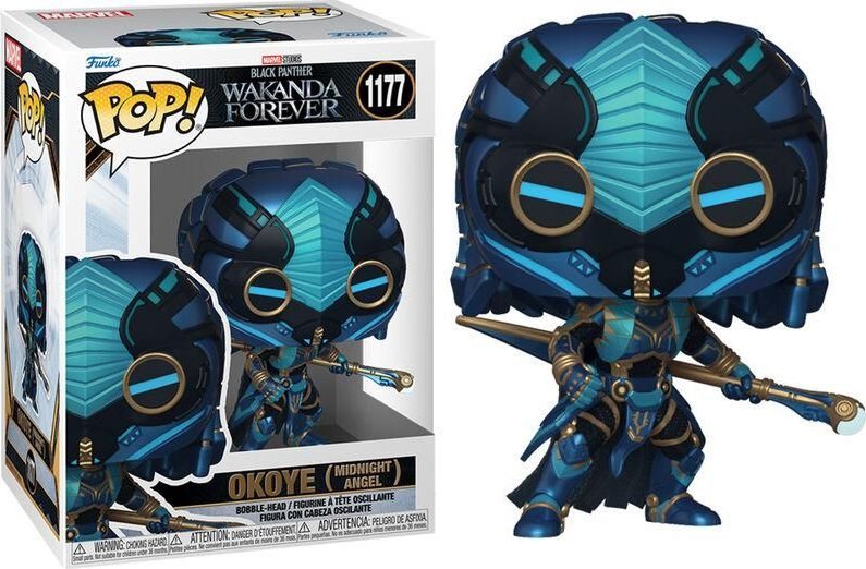 Figurka Funko Pop POP Marvel: BPWF S2 - Okoye (Midnight Angel)